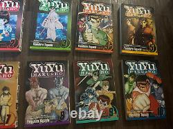 Yu Yu Hakusho Manga lot set vol 1-5, 7-17 in English. Incomplete